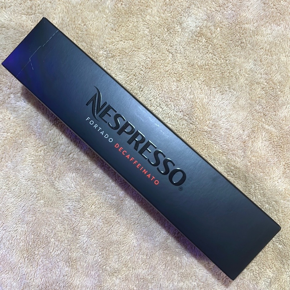 Nespresso Vertuo Capsules: Fortado Decaffeinato